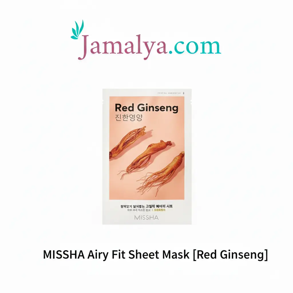 [MSH003] MISSHA Airy Fit Sheet Mask [Red Ginseng]
