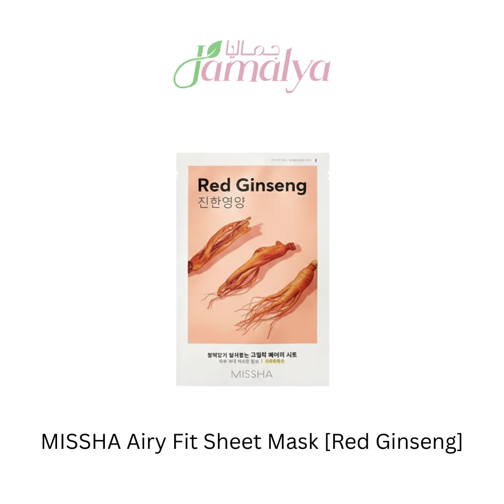 MISSHA Airy Fit Sheet Mask [Red Ginseng]