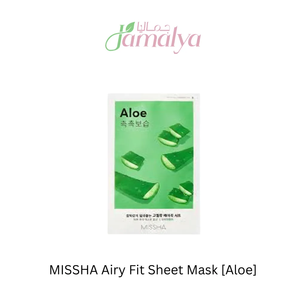 MISSHA Airy Fit Sheet Mask [Aloe] (Hydration / Dryness)